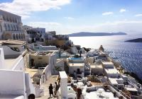 villaggio Santorini Grecia isola del mare